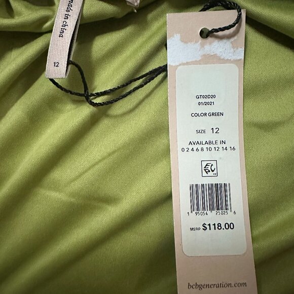 NTWs BCBGeneration Women's Long Sleeve Wrap Dress ( - Picture 4 of 5